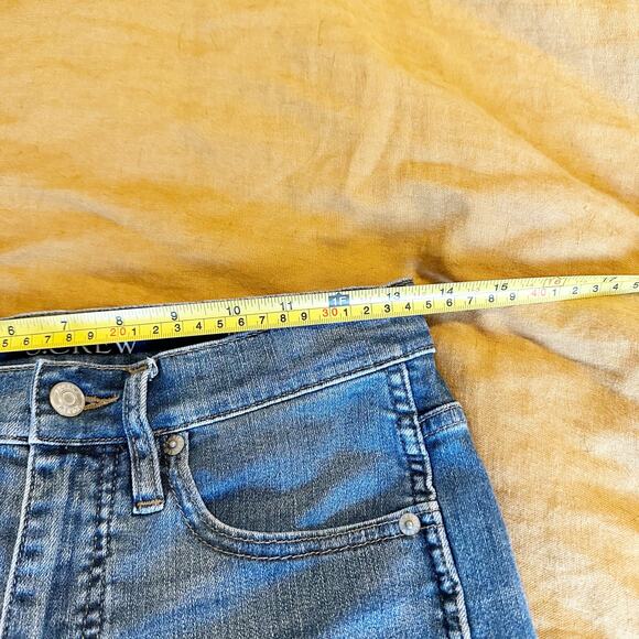 J. Crew 10" vintage Slim-Straight Jean in Misty Surf Wash sz 26 - Picture 11 of 13